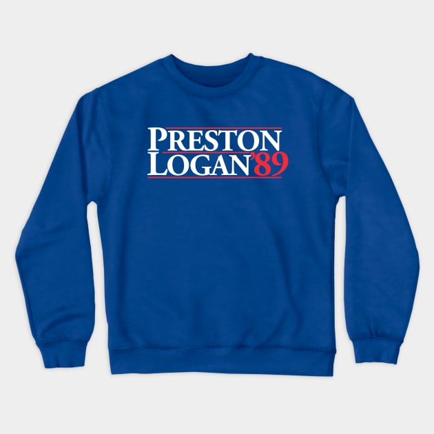 Preston Logan Campaign Crewneck Sweatshirt by CYCGRAPHX